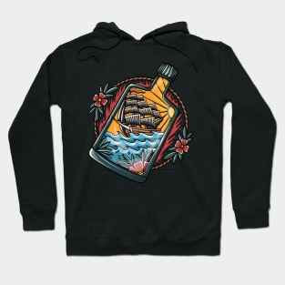 Ship and bottle Hoodie